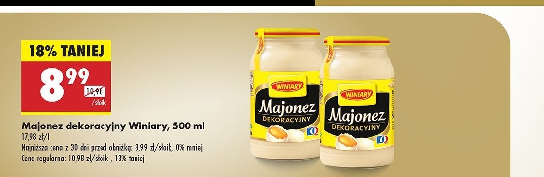 Majonez dekoracyjny Winiary promocja