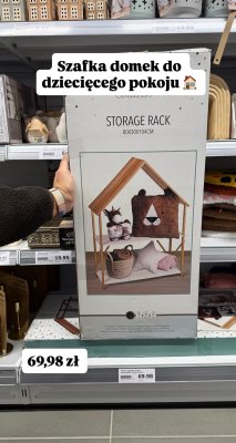 Szafka regał do przechowywania - domek promocja w Action