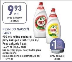 Płyn do naczyń Fairy promocja w Stokrotka