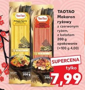 Makaron ryżowy z batatem Tao tao promocja w Kaufland