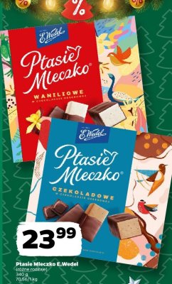 Ptasie Mleczko E.Wedel promocja w Netto