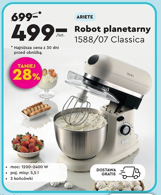 Robot kuchenny 1588 07 Ariete promocja