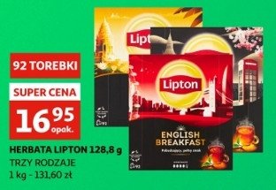 Herbata LIPTON EARL GREY LEMON promocja