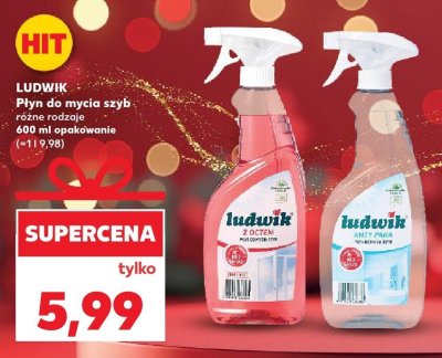 Płyn do mycia szyb różne rodzaje promocja w Kaufland