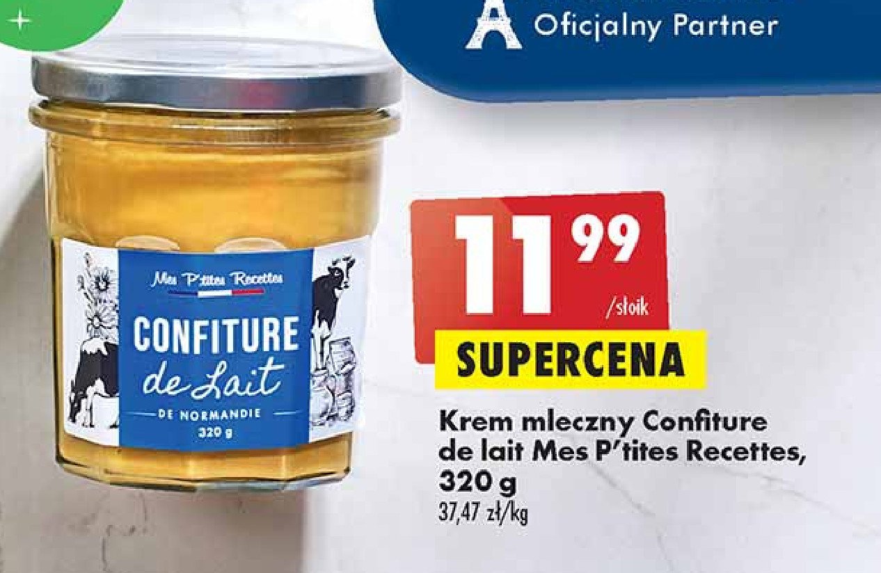 Krem mleczny z normandii Mes p'tites recettes promocja