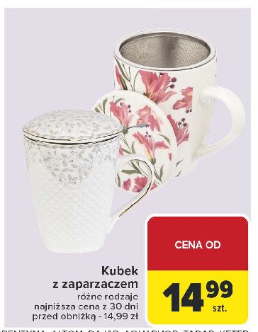 Kubek z zaparzaczem promocja