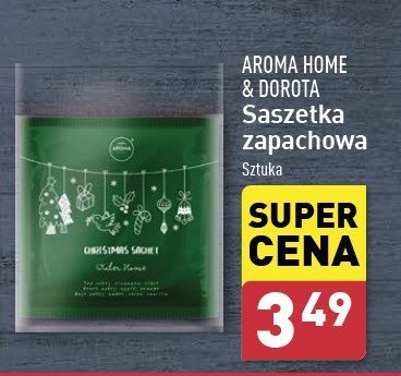 Saszetka zapachowa winter house Aroma home promocja w Aldi