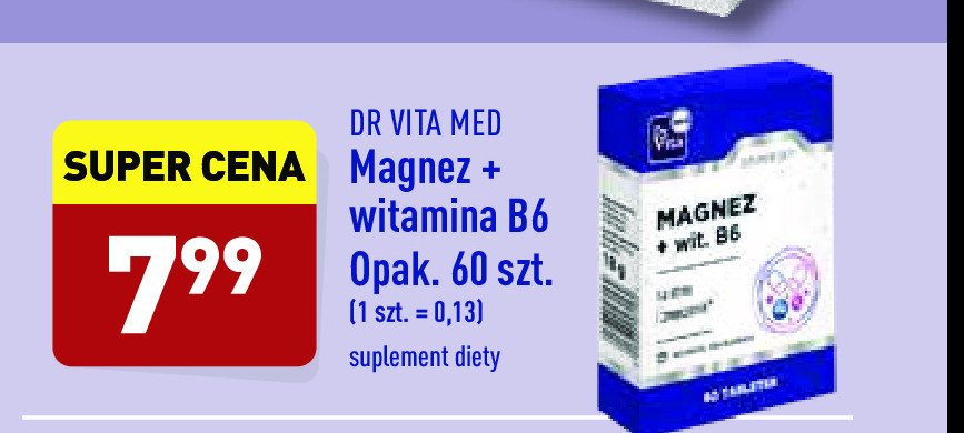 Magnez forte + b6 Dr vita promocja