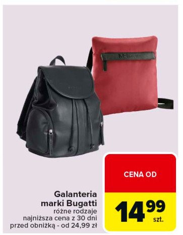 Torba listonoszka Bugatti promocja w Carrefour Market