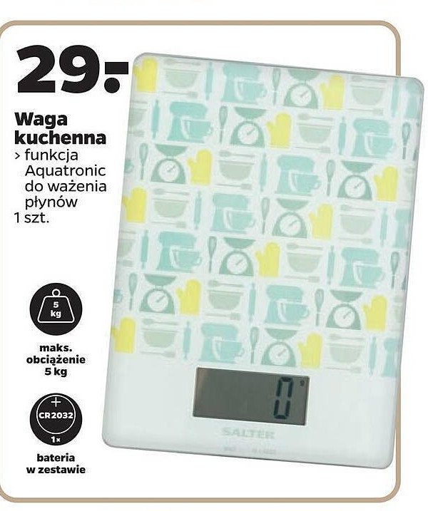 Waga elektroniczna aquatronic SALTER promocja