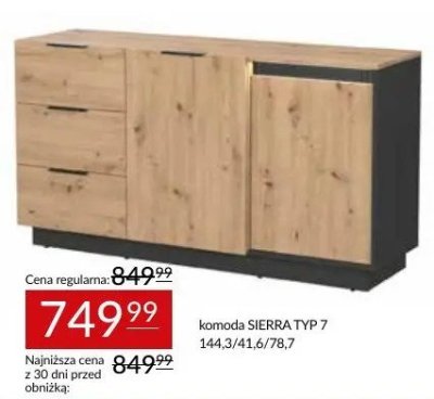 Komoda SIERRA TYP 7 Abra Meble promocja w Abra Meble
