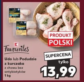 Podudzie z kurczaka z chowu bez antybiotyków K-classic favourites promocja