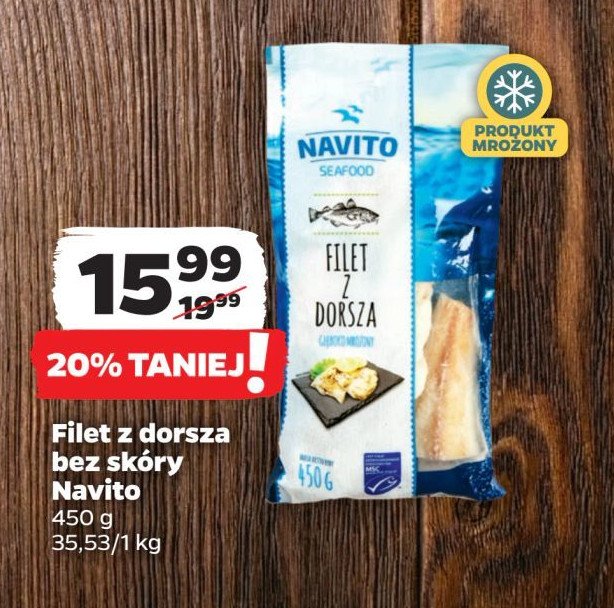 Filet z dorsza Navito promocja