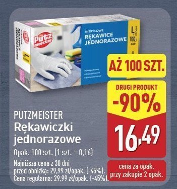 Rękawice jednorazowe l Putzmeister promocja