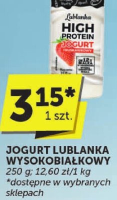 Jogurt Lublanka truskawka-bakaliowy 250 g promocja w Euro Sklep