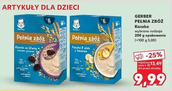 Kaszka 6 zbóż ze śliwką promocja