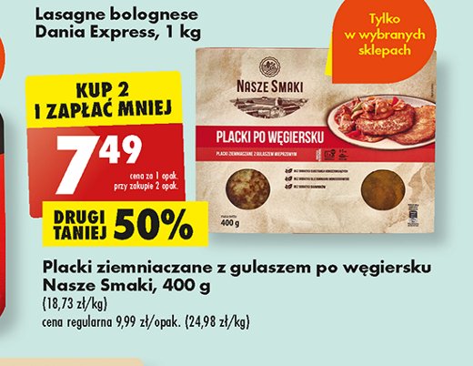 Placki po węgiersku Nasze smaki promocja