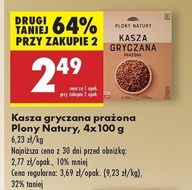 Kasza gryczana Plony natury promocja