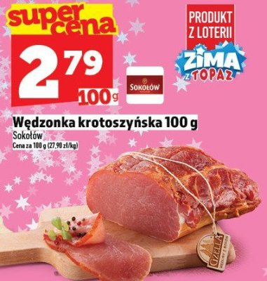 Wędzonka krotoszyńska 100g promocja w TOPAZ