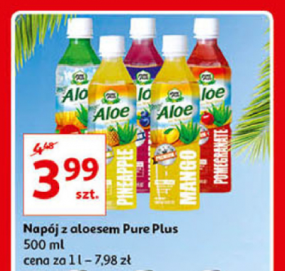 Nap贸j blueberry Pure plus aloe promocja