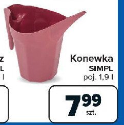 Konewka 1.9 l Simpl promocja w Carrefour Market