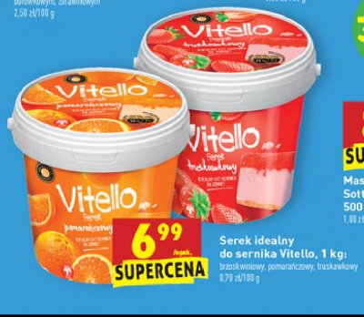 Serek pomara艅czowy Vitello promocja