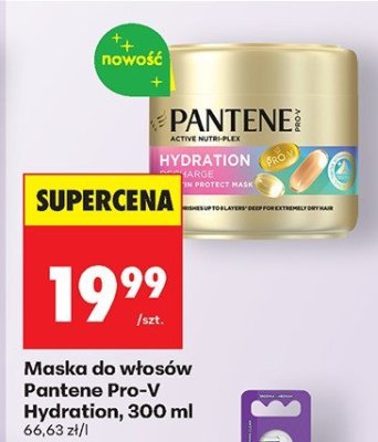 Maska do włosów Pantene Pro-V Hydration, 300 ml promocja w Biedronka