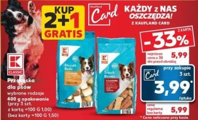 Przekąska dla psa cracker-mix K-classic promocja