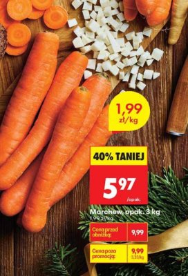 Marchew, opak. 3 kg promocja w Biedronka