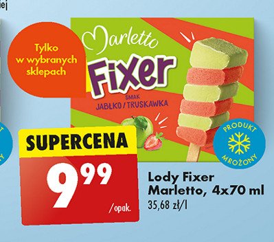 Lody Marletto fixer promocja