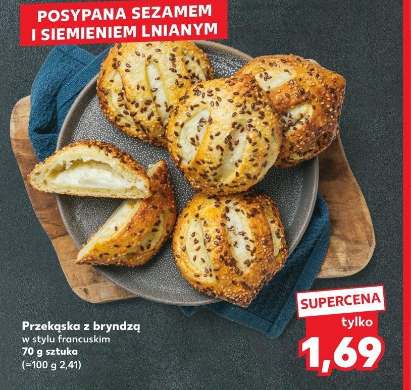 Przekąska z bryndzą promocja