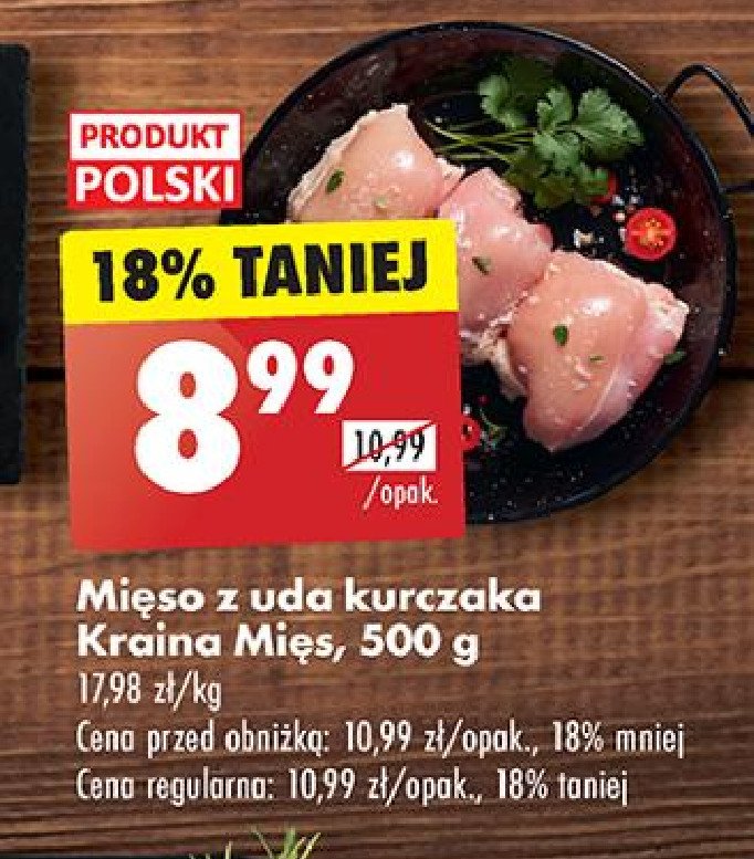 Mięso z uda kurczaka Kraina mięs promocja