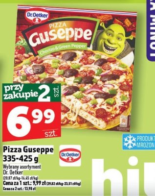 Pizza Guseppe 335-425g Dr. Oetker promocja w TOPAZ
