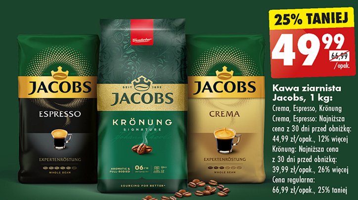 Kawa Jacobs espresso promocja w Biedronka