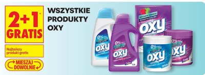 Produkty OXY różne rodzaje promocja w Biedronka