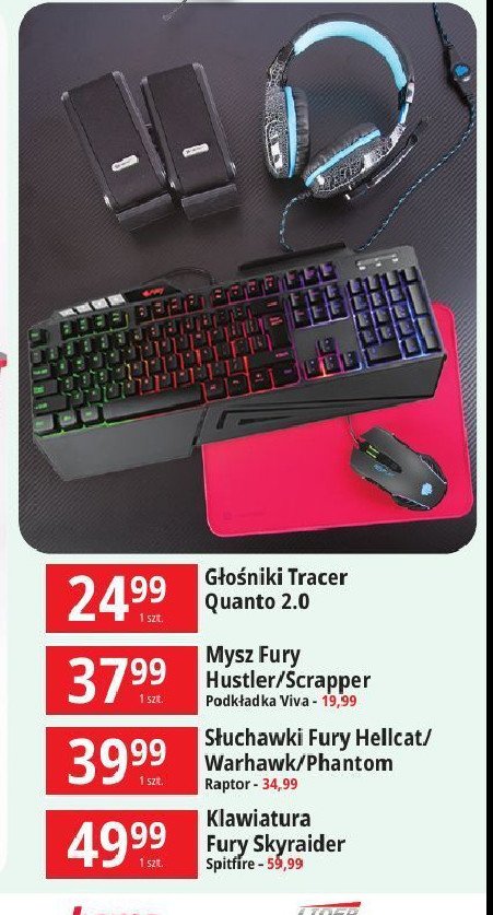 Mysz hustler Fury promocja