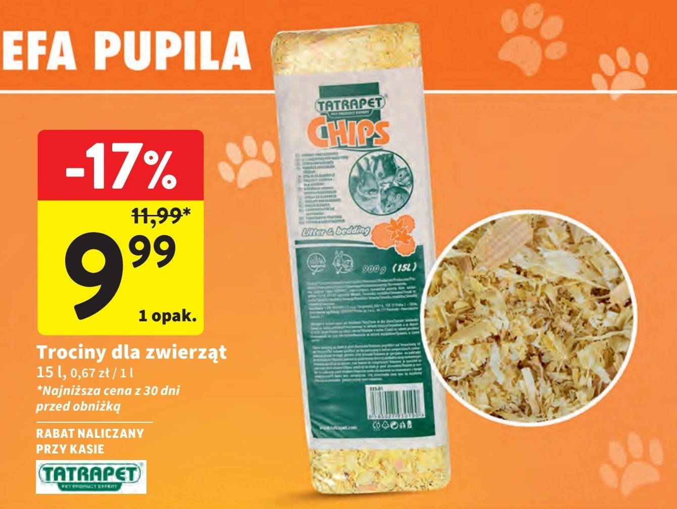 Trociny Tatrapet promocja w Intermarche