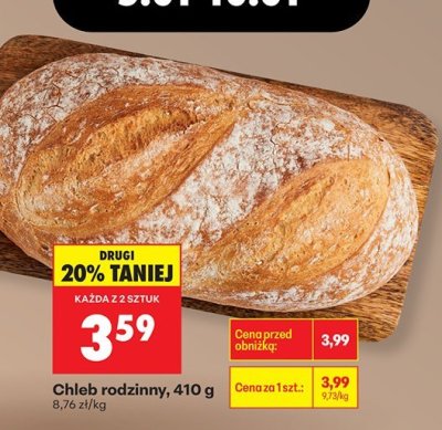 Chleb rodzinny  promocja w Biedronka