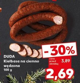 Kiełbasa na ciemno wędzona Silesia duda promocja