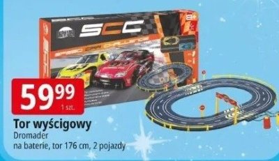 Tor wyścigowy Dromader promocja w Leclerc