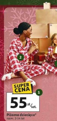 Piżama dziecięca rozm. 3-14 lat promocja w Auchan