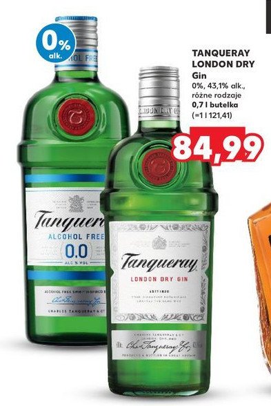 Gin Tanqueray no ten promocja w Kaufland