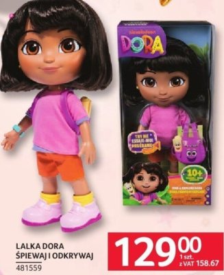 Lalka Dora Śpiewaj i odkrywaj promocja w Selgros