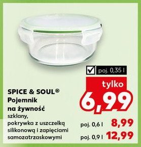 Pojemnik na żywność 900 ml Spice&soul promocja