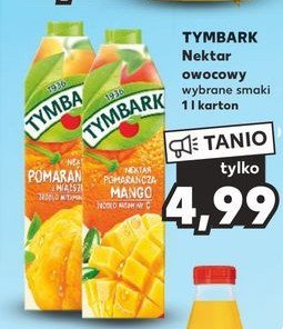 Nektar pomarańcza z miąższem Tymbark promocja