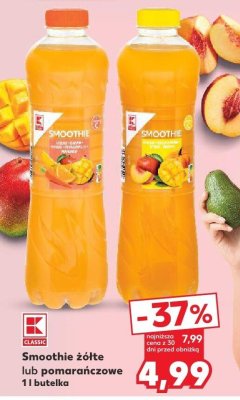 Smoothie żółte promocja w Kaufland