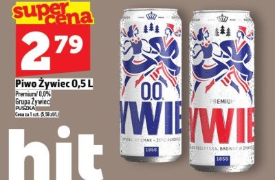 Piwo Żywiec 0,5L promocja w TOPAZ