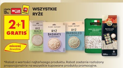 Ryż Plony Natury - wszystkie rodzaje promocja w Biedronka