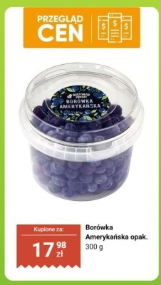 Borówka amerykańska opak. 300 g promocja w Biedronka