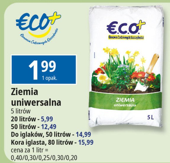 Ziemia do iglaków Eco+ promocja w Leclerc